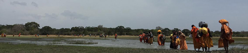 Kataragama Pada Yatra in Yala 2015